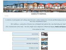 Tablet Screenshot of exmouthmarina.probably.me.uk